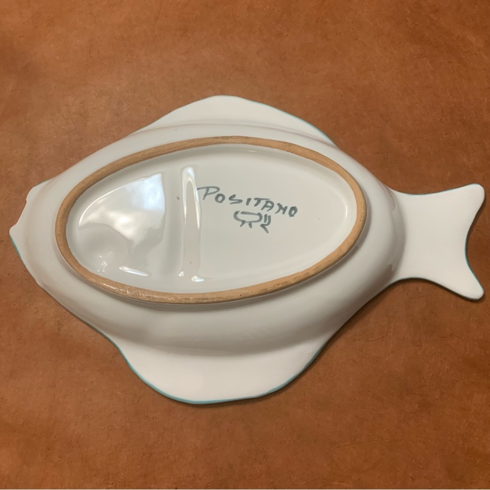 Positano Italy Fish Plate Platter Hand Painted
Ceramic - Picture 4 of 7